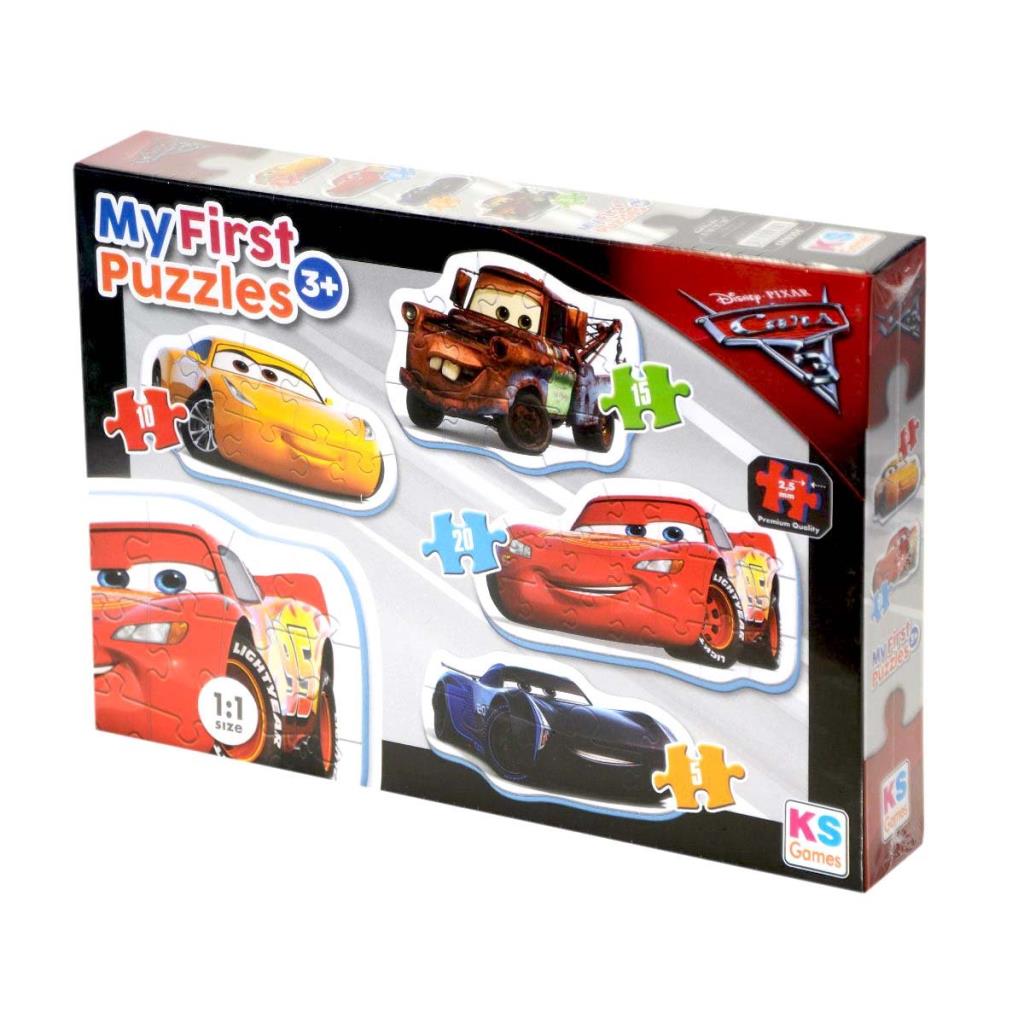 Nessiworld KS Cars My First Puzzle 4 in 1