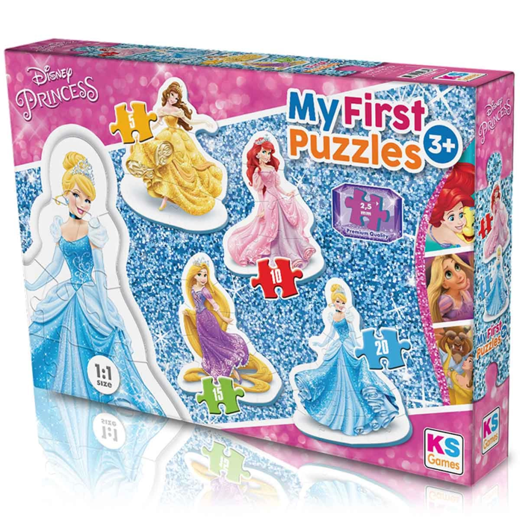 Nessiworld KS Princess My First 4 in 1 Puzzle