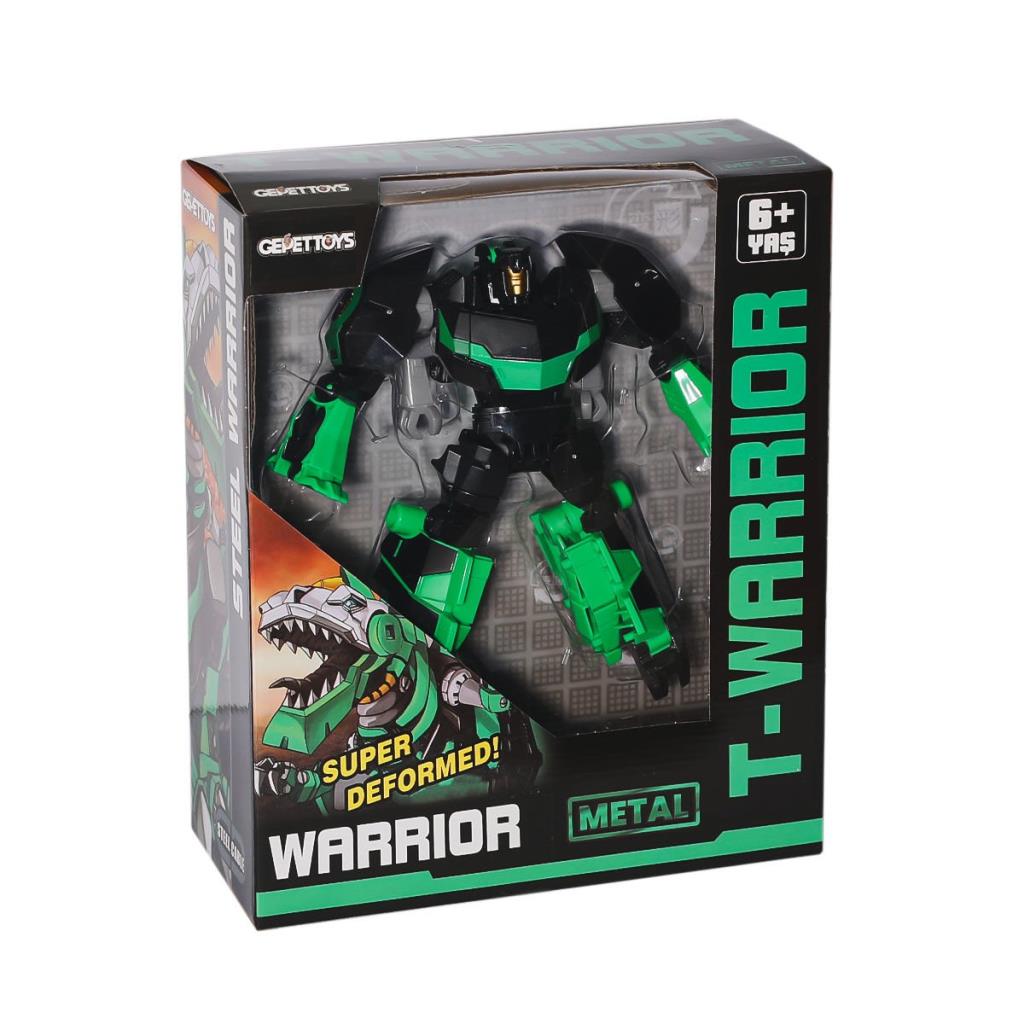 Nessiworld LJ1653 Metal Body Transformable Robot -Gepettoys