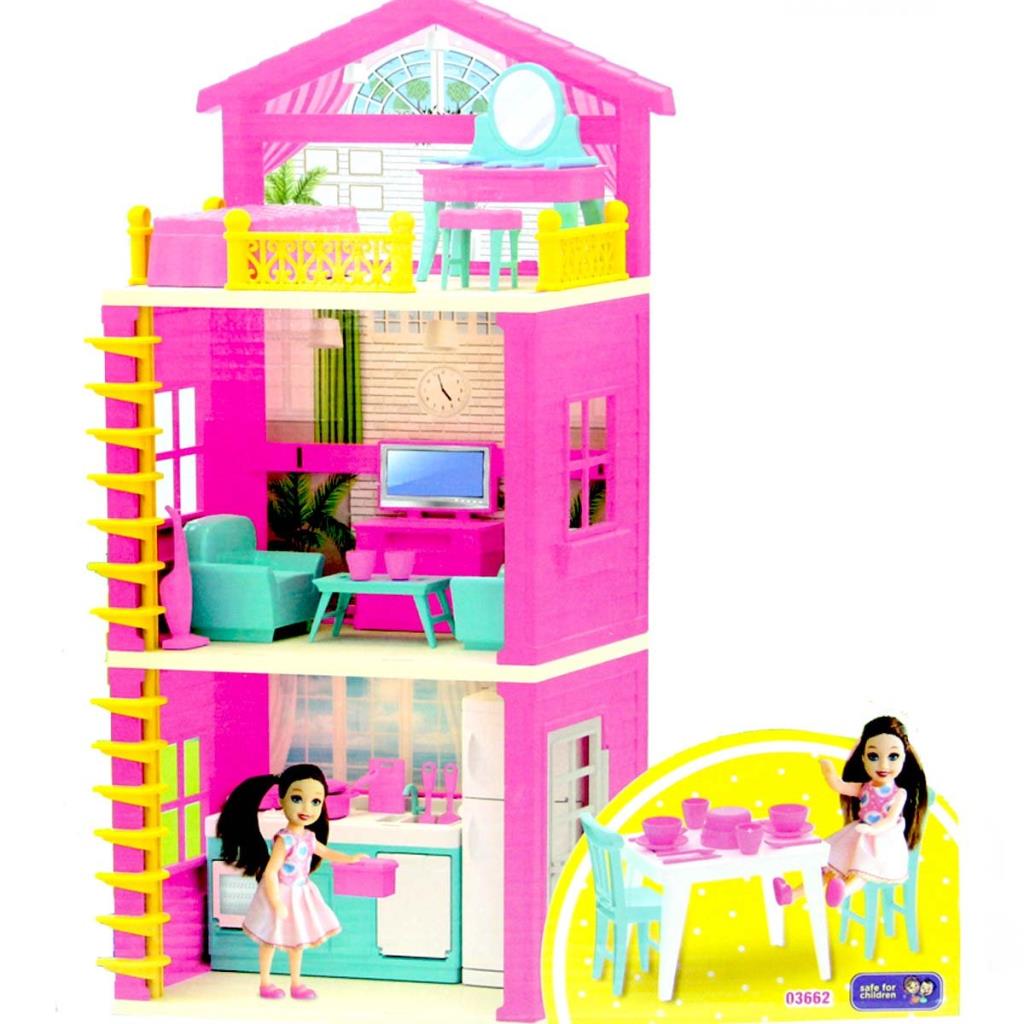 Nessiworld Lola's 3-Storey House Set