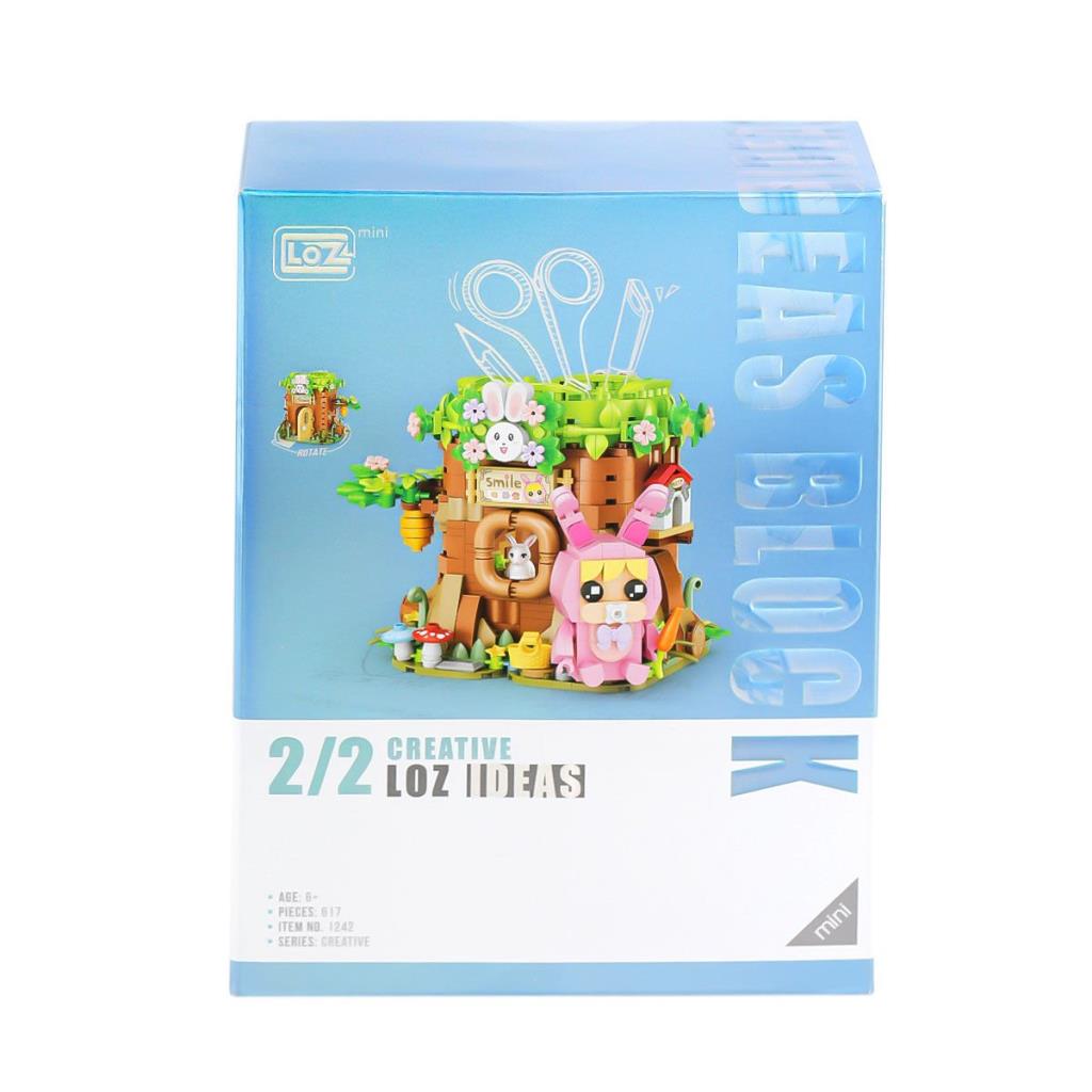 Ensemble de porte-stylos Nessiworld LZ1242 LOZ 617 pièces - Wagon life