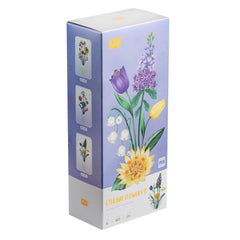 Nessiworld LZ1672 LOZ Ensemble de blocs de fleurs 534 pièces - Vie en wagon