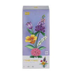 Nessiworld LZ4604 LOZ Ensemble de blocs de fleurs 608 pièces - Wagon Life