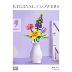 Nessiworld LZ4604 LOZ Ensemble de blocs de fleurs 608 pièces - Wagon Life