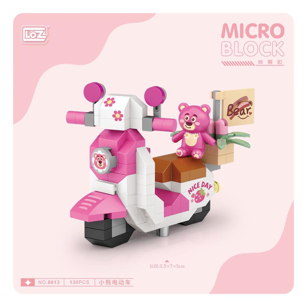 Nessiworld LZ8613 LOZ Blok Oyuncak Mini Poşet -Vagonlife