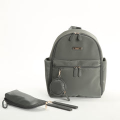 Sac à dos Nessiworld M&amp;Y Diamond Mother Baby Care 7345 Gris