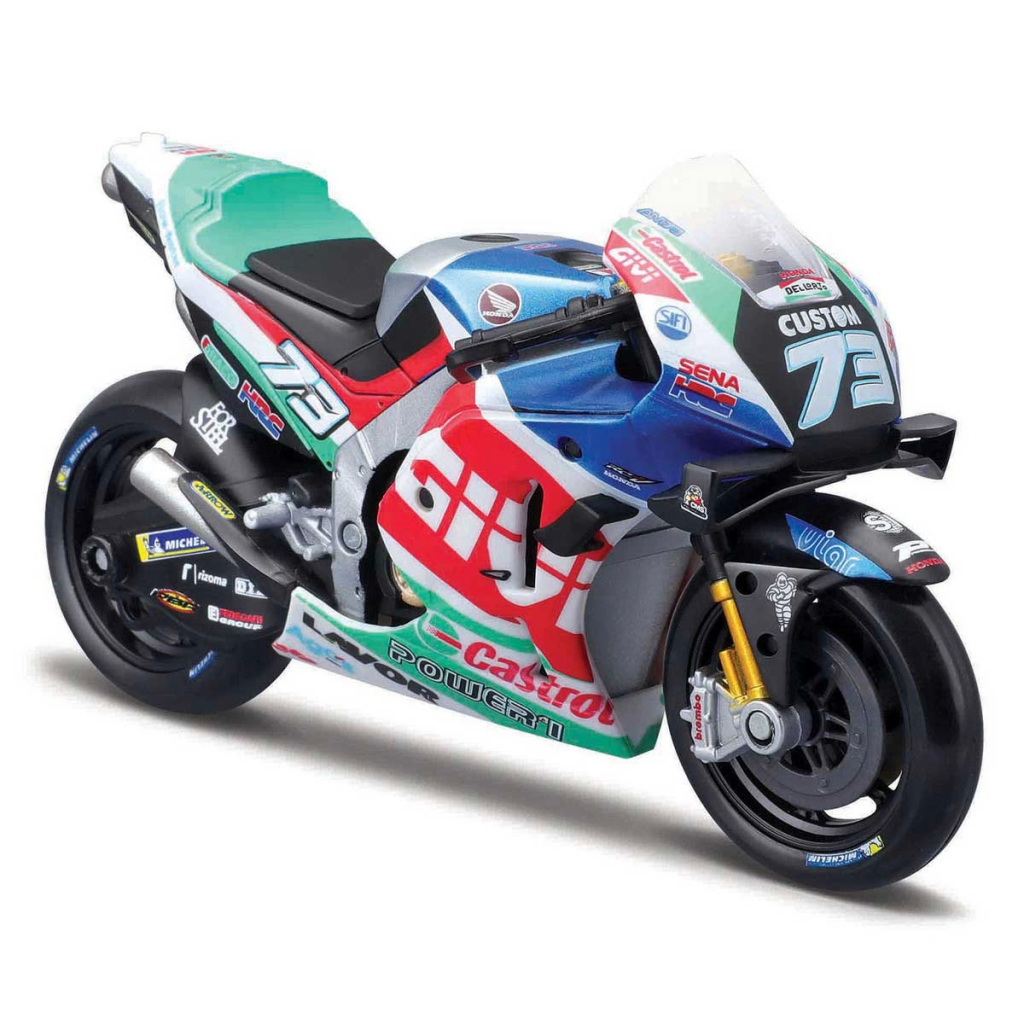 Nessiworld Maisto 1:18 LCR Honda 2021 Model Motorcycle