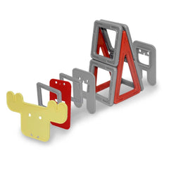 Nessiworld Magnetic Deer Block Set 12 Pieces