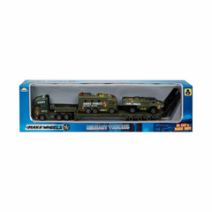 Nessiworld Maxx Wheels Military Vehicle Carrier Set