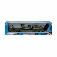 Nessiworld Maxx Wheels Military Vehicle Carrier Set