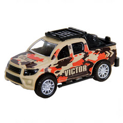 Nessiworld Metal Pull Back Safari Jeep K137A42