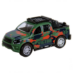 Nessiworld Metal Pull Back Safari Jeep K137A42