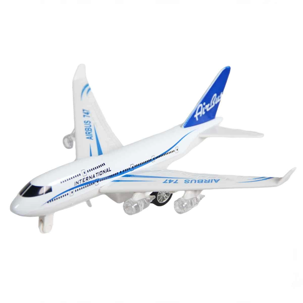 Nessiworld Metal Squeegee Light Sound Passenger Plane