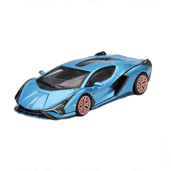 Nessiworld Mini GT 1:64 Lamborghini Sian FKP 37 Blu Aegir