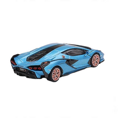 Nessiworld Mini GT 1:64 Lamborghini Sian FKP 37 Blu Aegir