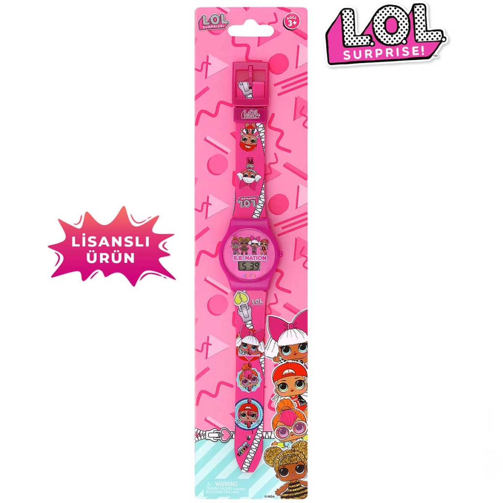 Nessiworld MiniFlak Licensed LOL Surprise LOL7152 Children's Wristwatch
