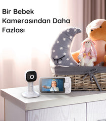 Nessiworld Motorola Hubble HBL12 Nursery Pal Cloud Dijital Bebek Kamerası - MeanYou