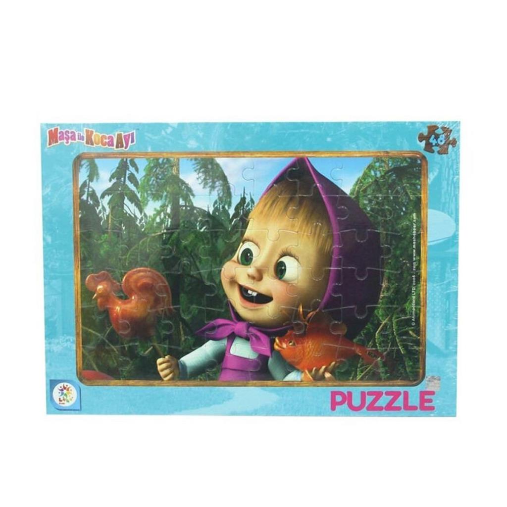 Nessiworld MS7538 MASHA BEAR 48 PCS FRAME