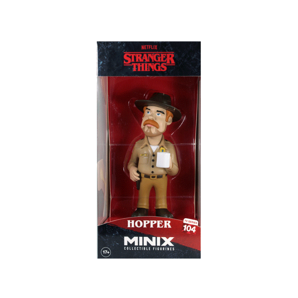 Nessiworld Nessi World MNX09000 Minix Collectible Figure Hooper - Stranger Things - 13876