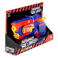 Nessiworld Shooter 3 Sponge Dart Shooting 10 Dart Toy