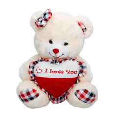 Nessiworld Sitting Heart Plush Bear 52 cm