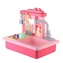 Nessiworld Battery Operated Interactive Sink Set Pink