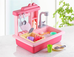 Nessiworld Battery Operated Interactive Sink Set Pink