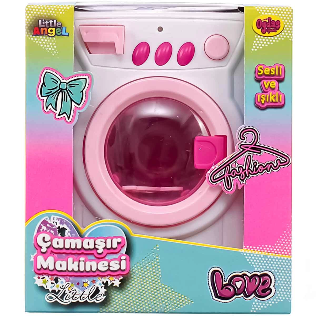 Nessiworld Battery Operated Light and Sound Small Washing Machine 02603