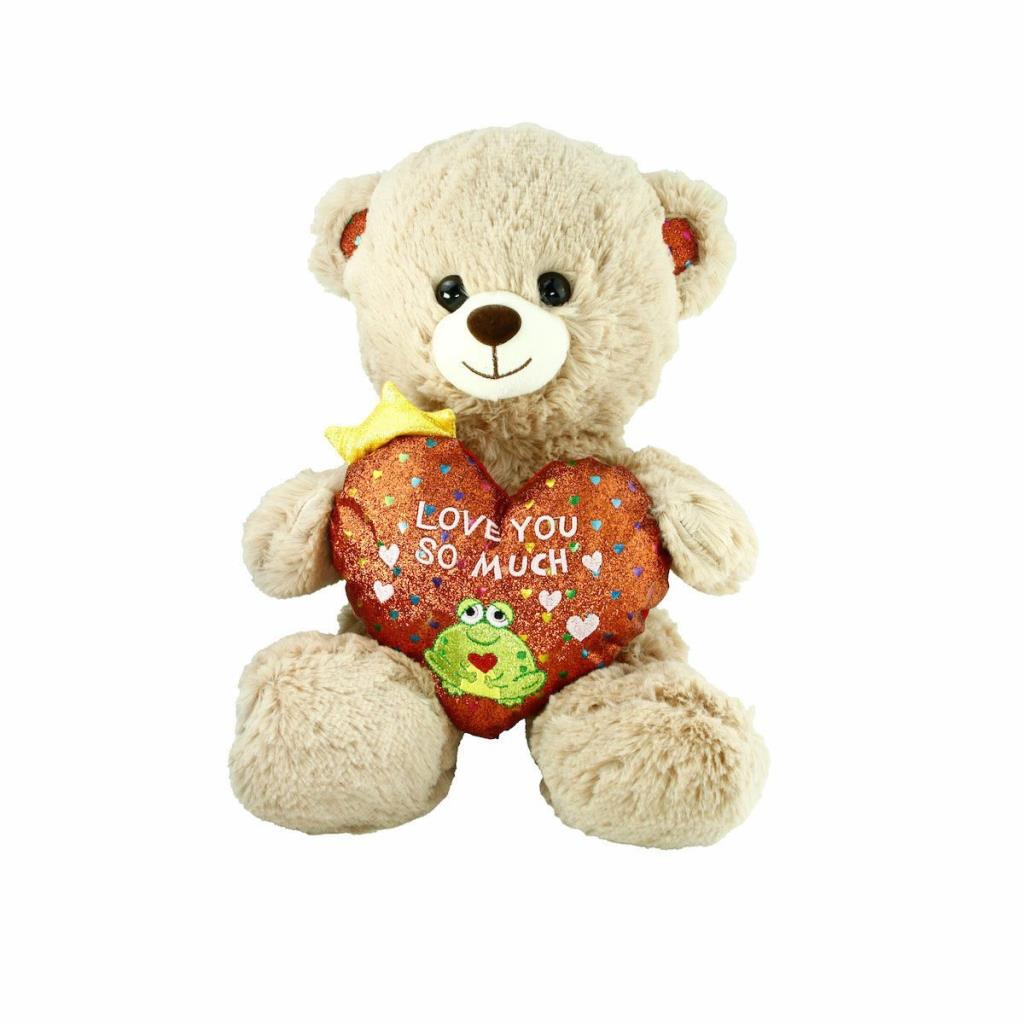 Nessiworld PJH2323 Plush Heart Bear Love You 30 cm