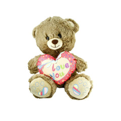 Nessiworld PJH2324 Plush Heart Bear Love You 30 cm -Vardem