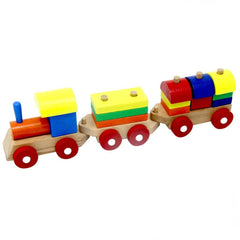 Nessiworld Playwood Educational Wooden Puzzle Train