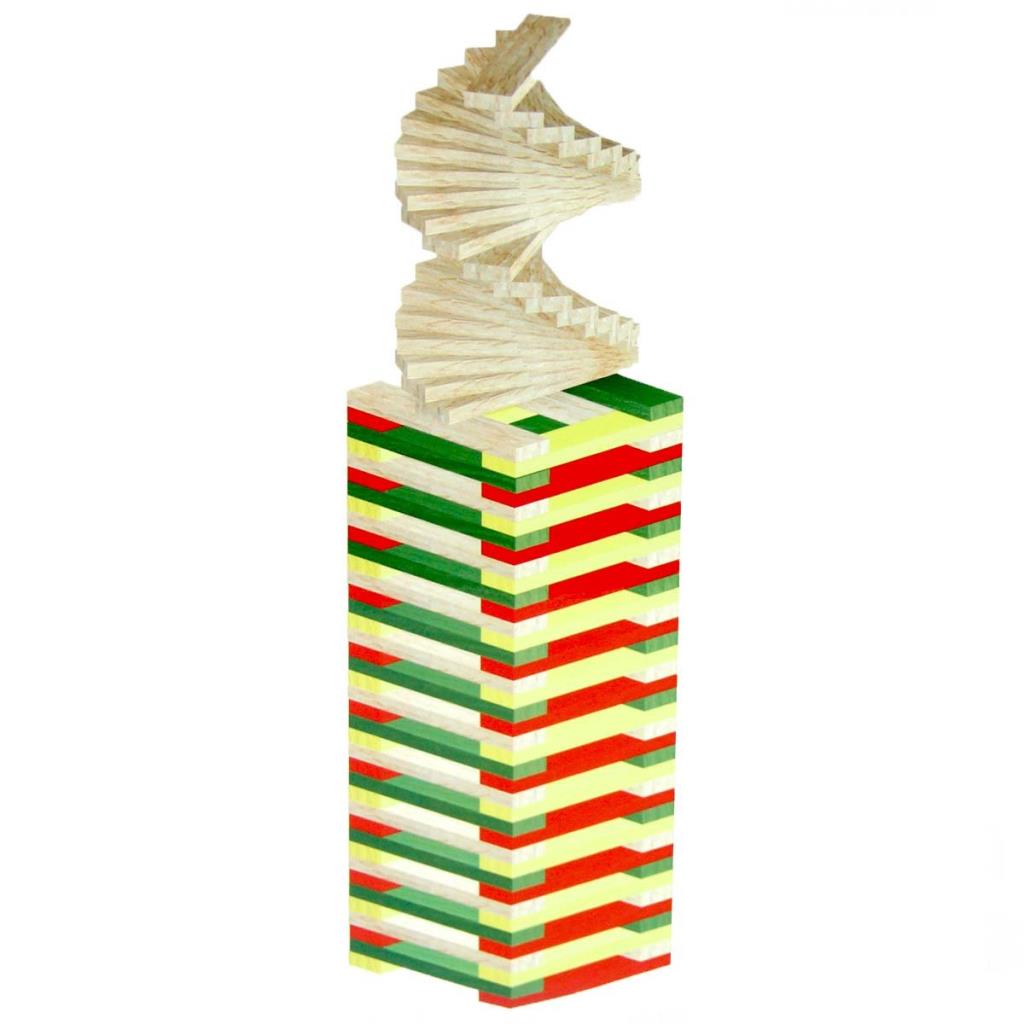 Nessiworld Playwood Educational Magic Blocks 100 Pieces