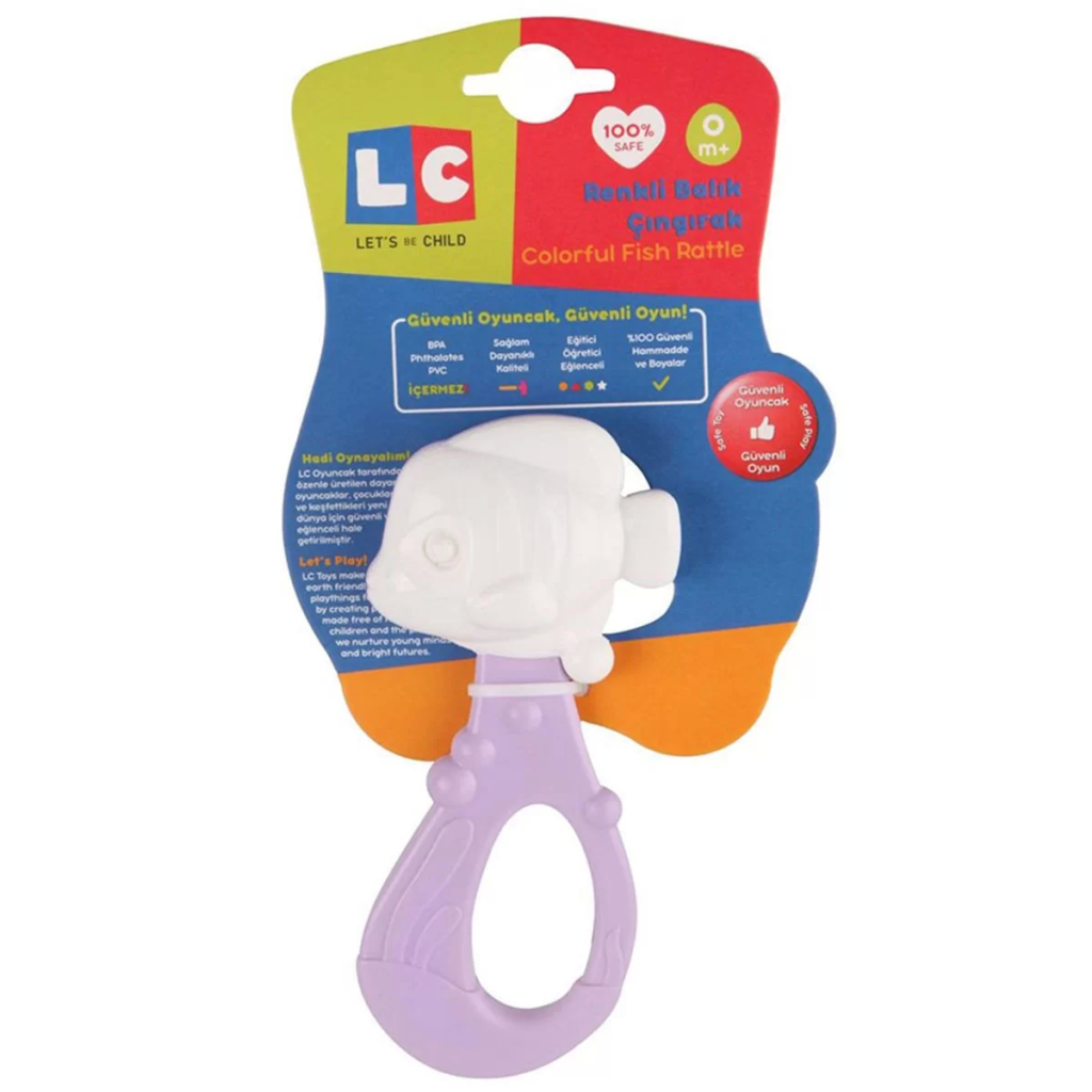 Nessiworld Colorful Fish Rattle