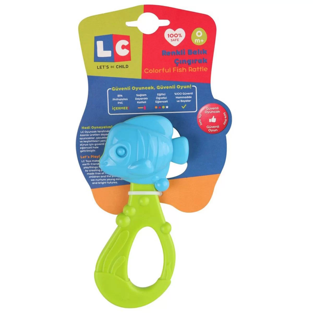 Nessiworld Colorful Fish Rattle