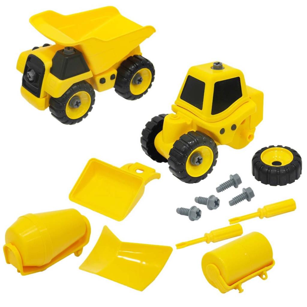 Nessiworld Disassemble Dozer and Construction Set 22 Pieces