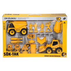 Nessiworld Disassemble Dozer and Construction Set 22 Pieces