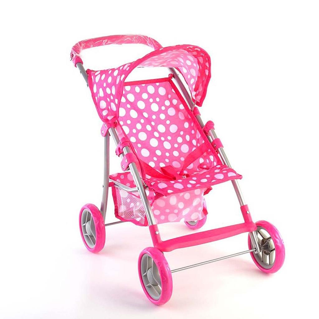Nessiworld Sunman Polka Dot 4 Wheel Stroller