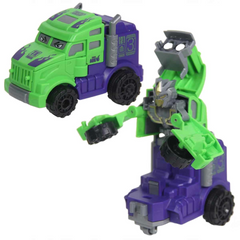 Nessiworld Truck Transforming into Friction Robot D400-34