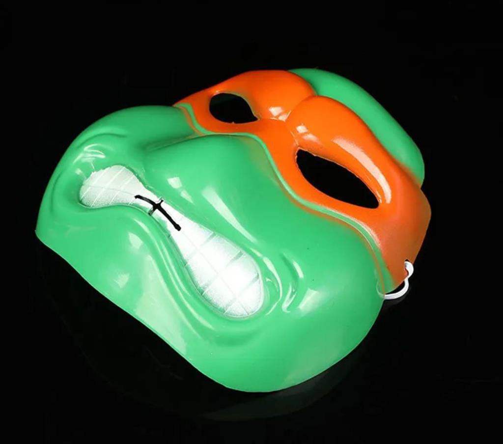Nessiworld Ninja Turtles Mask Michelangelo Mask