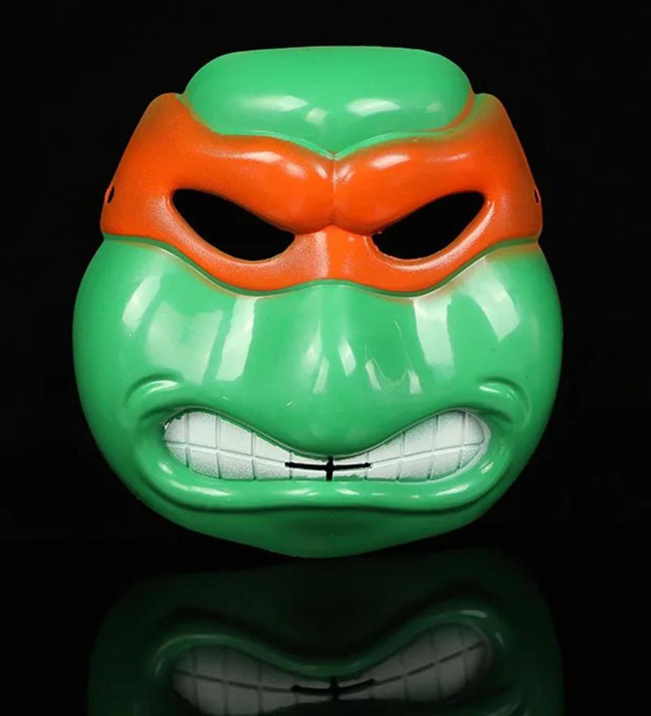 Nessiworld Ninja Turtles Mask Michelangelo Mask