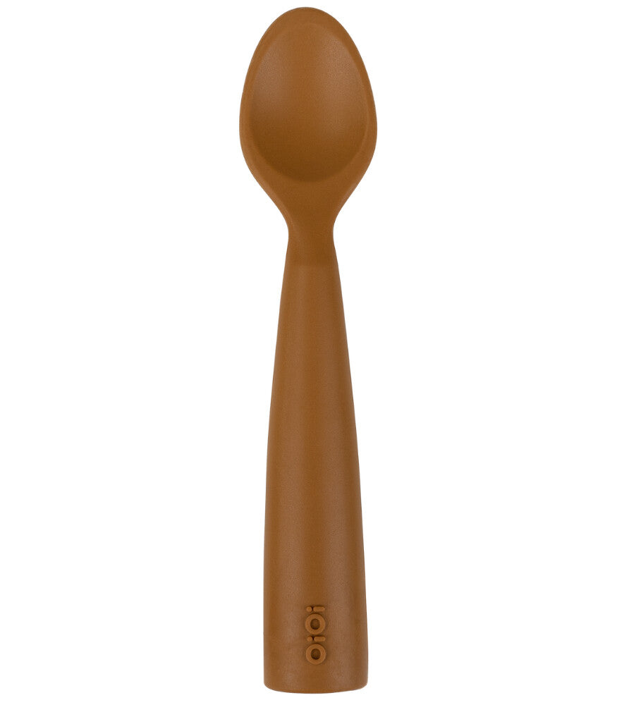 Nessiworld Nam Nam Silicone Feeding Spoon Woody Brown