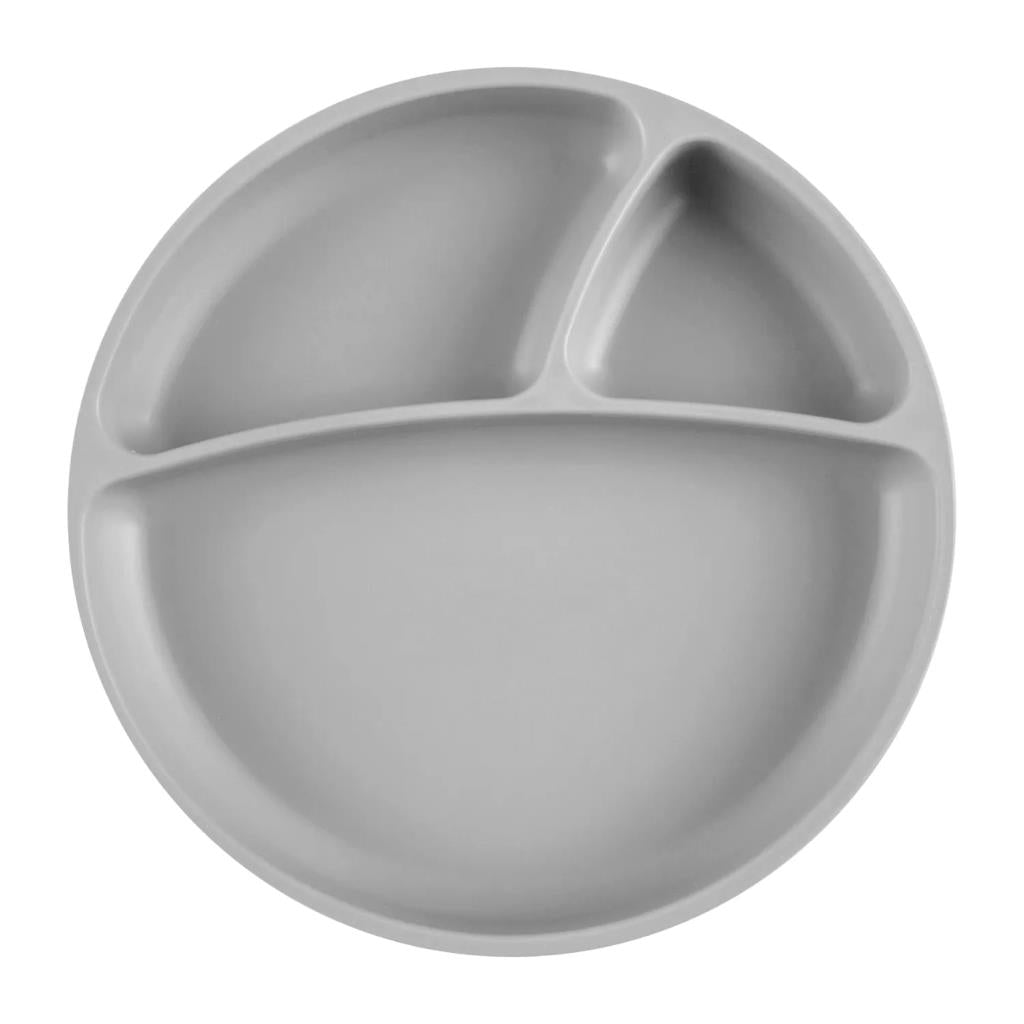 Nessiworld Portion Vacuum Based Silicone Plate Powder Grey