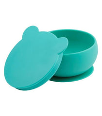 Nessiworld Silicone Lid Bowl Aqua Green
