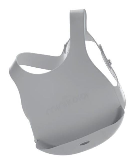 Nessiworld Silicone Bib Powder Grey