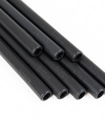 Nessiworld Silicone Straws 10pcs Bitter Black