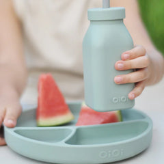 Nessiworld Oioi Bottle + Pipette 200ml River Green / Powder Grey