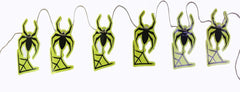 NessiWorld Spider Shaped Hanging Halloween Pennant Banner 2 Meters