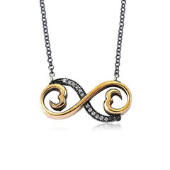 Silver Authentic Infinity Women's Necklace