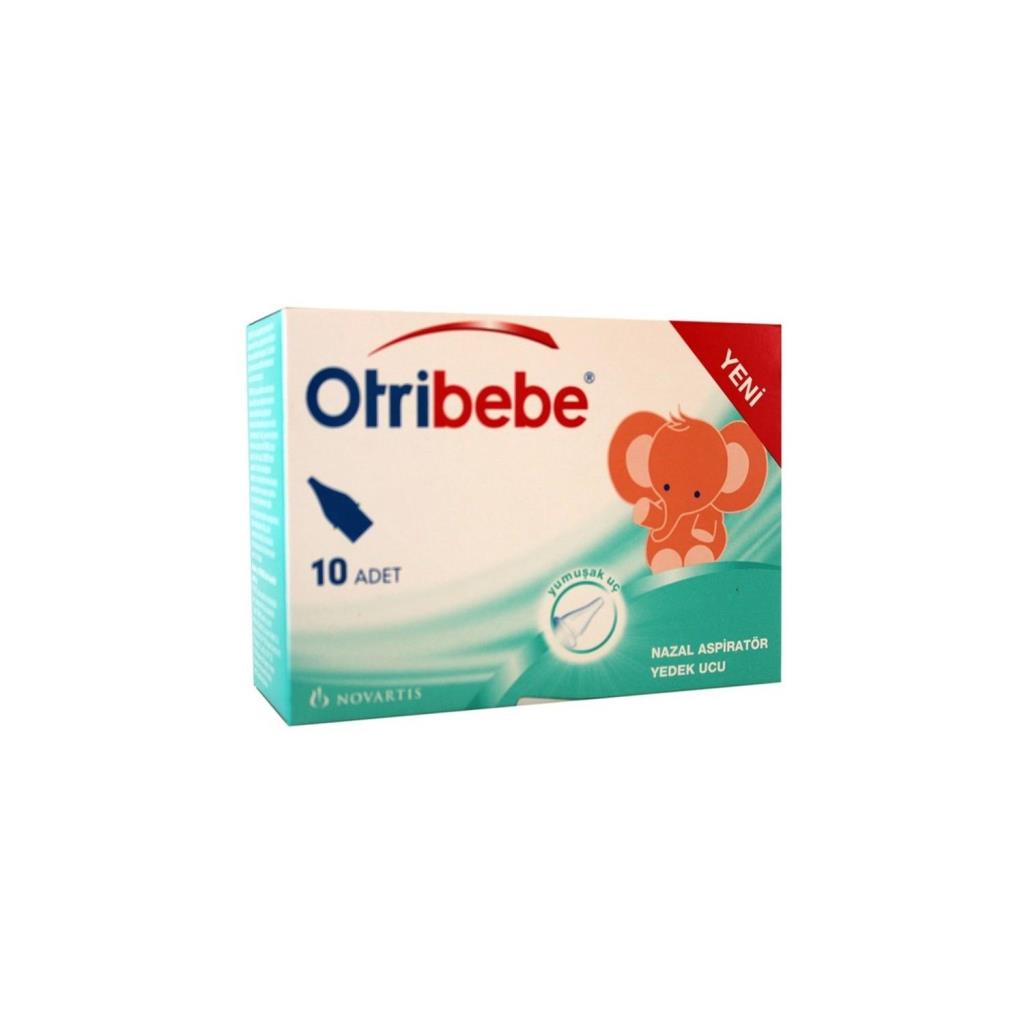 Nessiworld Otribebe Nasal Nose Aspirator Spare Tip 10 Pieces