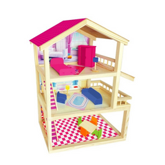 NessiWorld Wooden Toy House Set